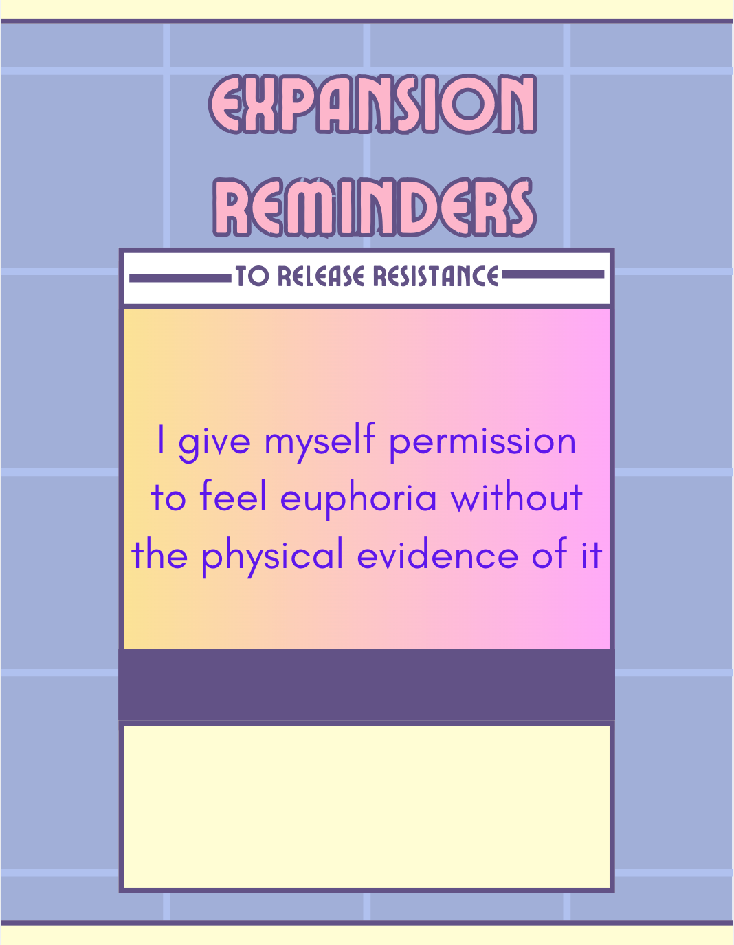 Affirmation Cards