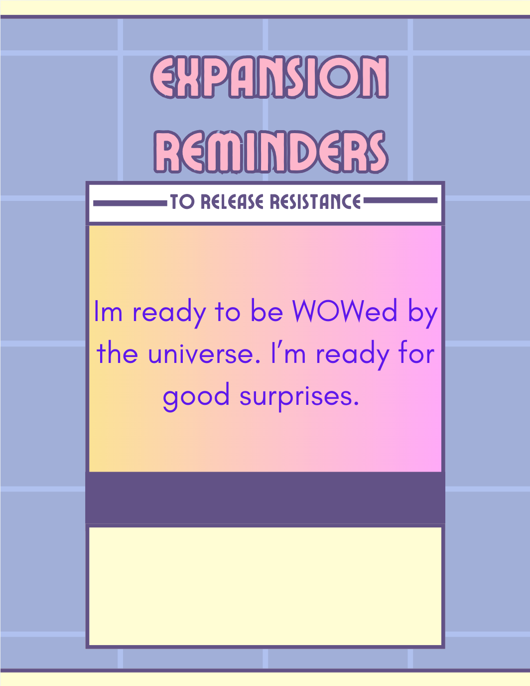 Affirmation Cards